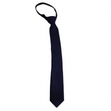 Dětská tmavě modrá kravata s jemným vzorkem
